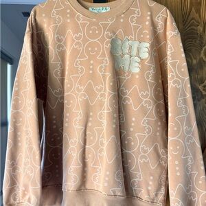 Gingerbread Graphic Top